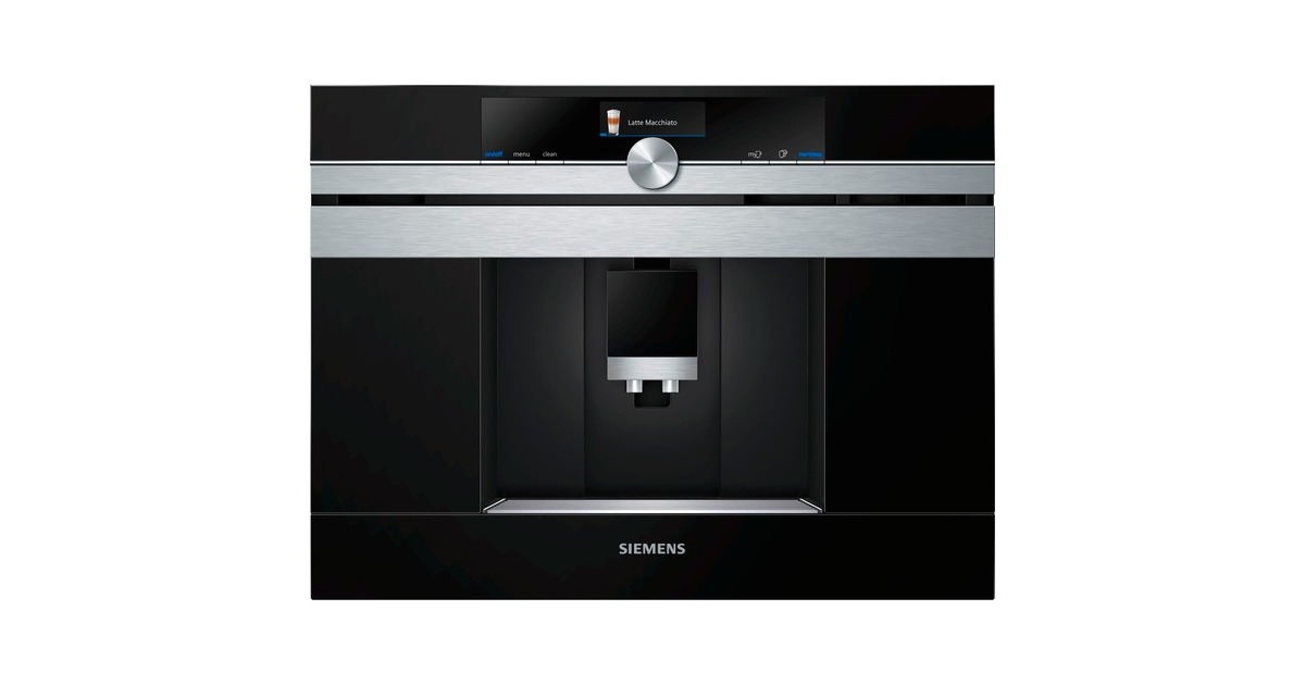 Siemens iQ700 CT636LES6, Vollautomat(schwarz/edelstahl, Home Connect)