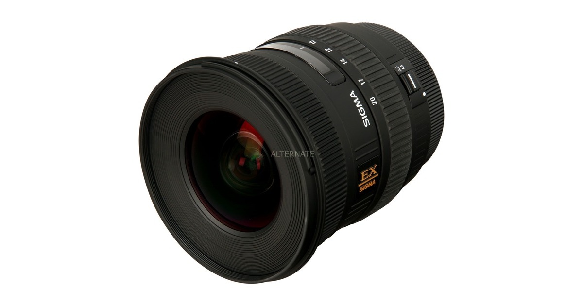 Sigma 10-20mm 1:4-5.6EX DC/HSM, Objektiv