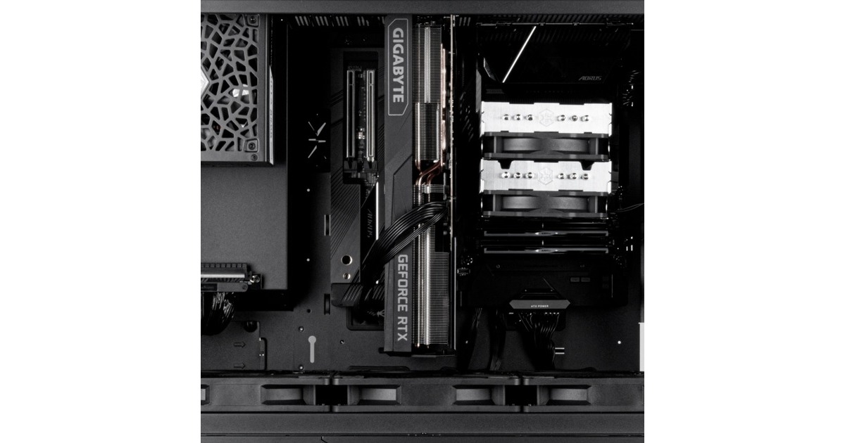 SilverStone ALTA F2, Big-Tower-Gehäuse(schwarz, Tempered Glass)