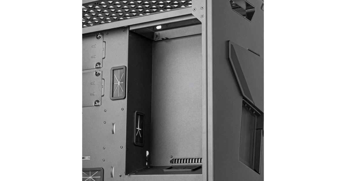 SilverStone ALTA F2, Big-Tower-Gehäuse(schwarz, Tempered Glass)