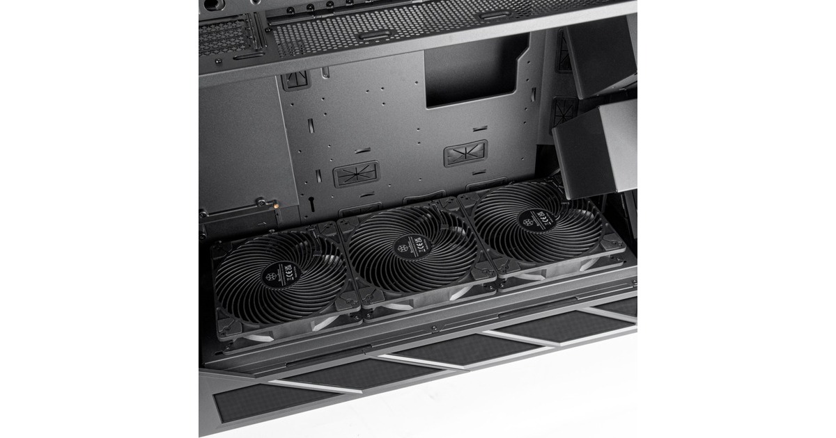 SilverStone ALTA F2, Big-Tower-Gehäuse(schwarz, Tempered Glass)