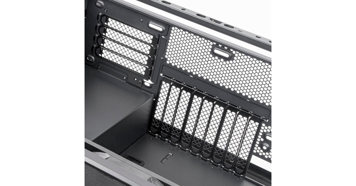 SilverStone ALTA F2, Big-Tower-Gehäuse(schwarz, Tempered Glass)