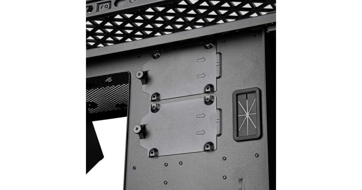 SilverStone ALTA F2, Big-Tower-Gehäuse(schwarz, Tempered Glass)