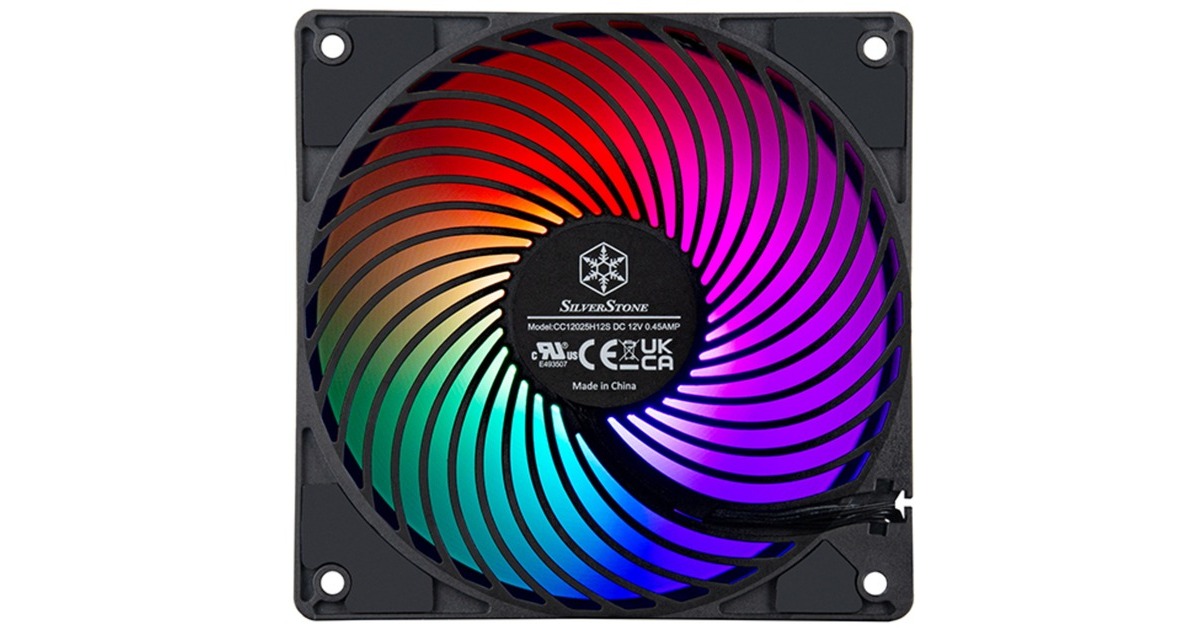 SilverStone Air Penetrator 120SK ARGB, Gehäuselüfter(schwarz)