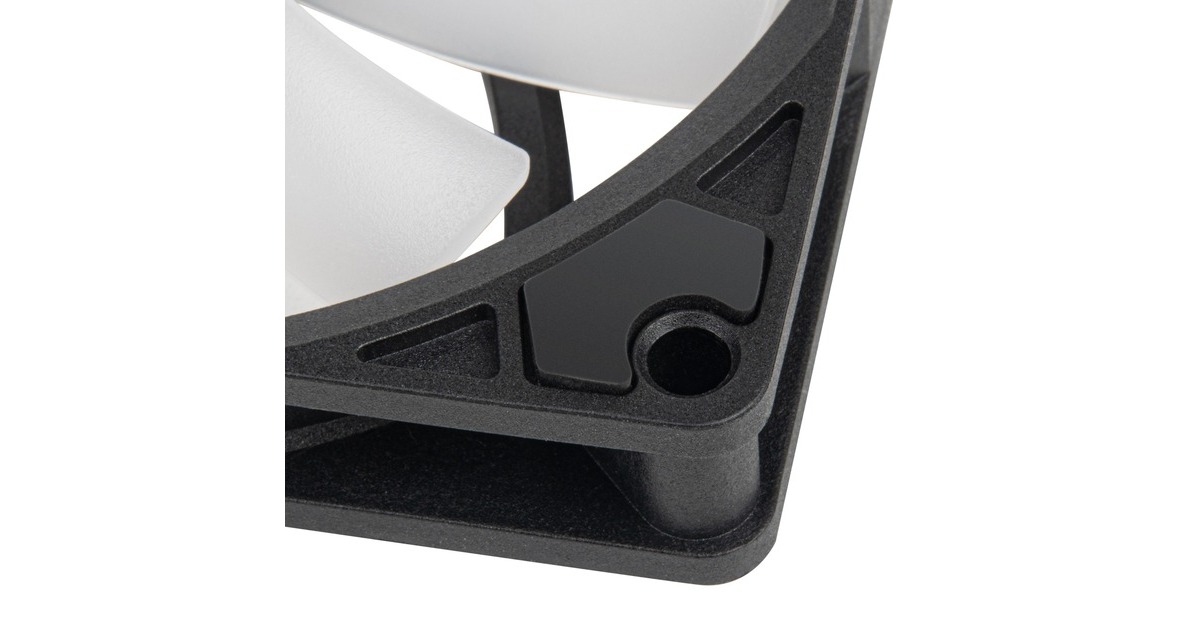 SilverStone Air Slimmer 90 ARGB, Gehäuselüfter(schwarz)