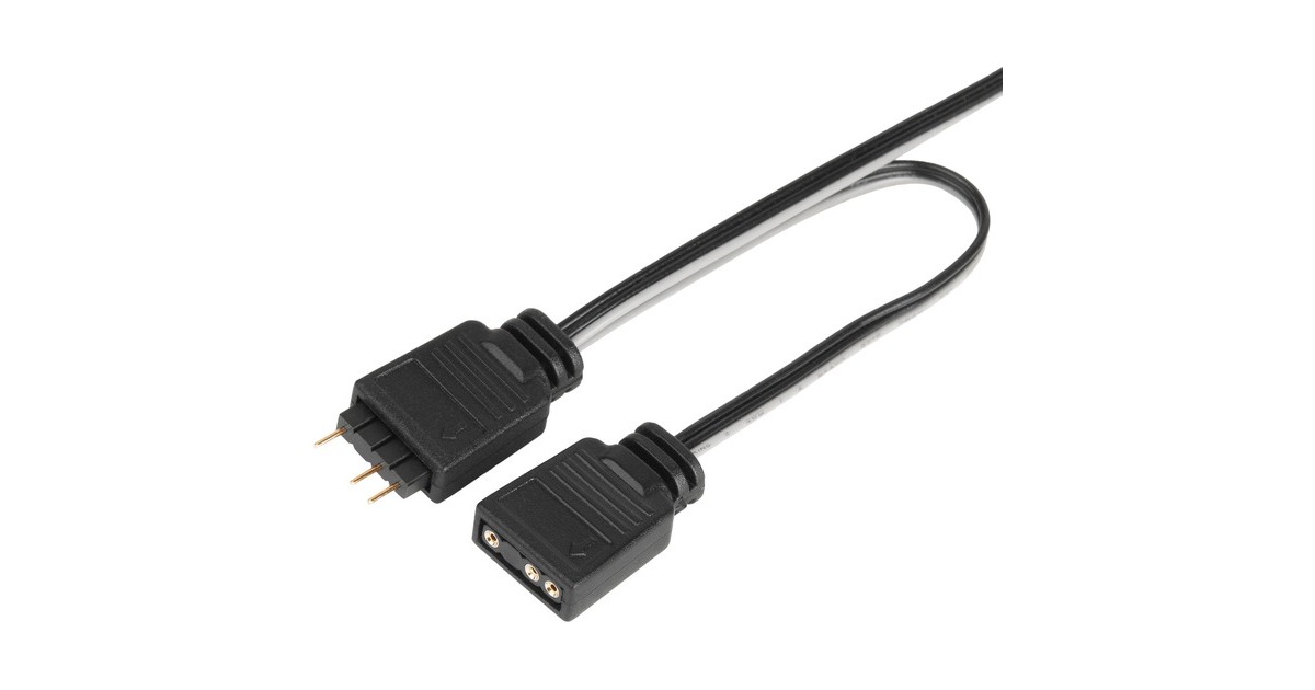 SilverStone Air Slimmer 90 ARGB, Gehäuselüfter(schwarz)