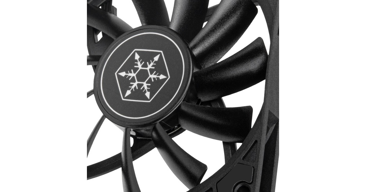 SilverStone Air Slimmer 90, Gehäuselüfter(schwarz)