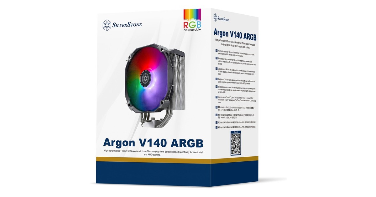 SilverStone Argon V140 ARGB, CPU-Kühler