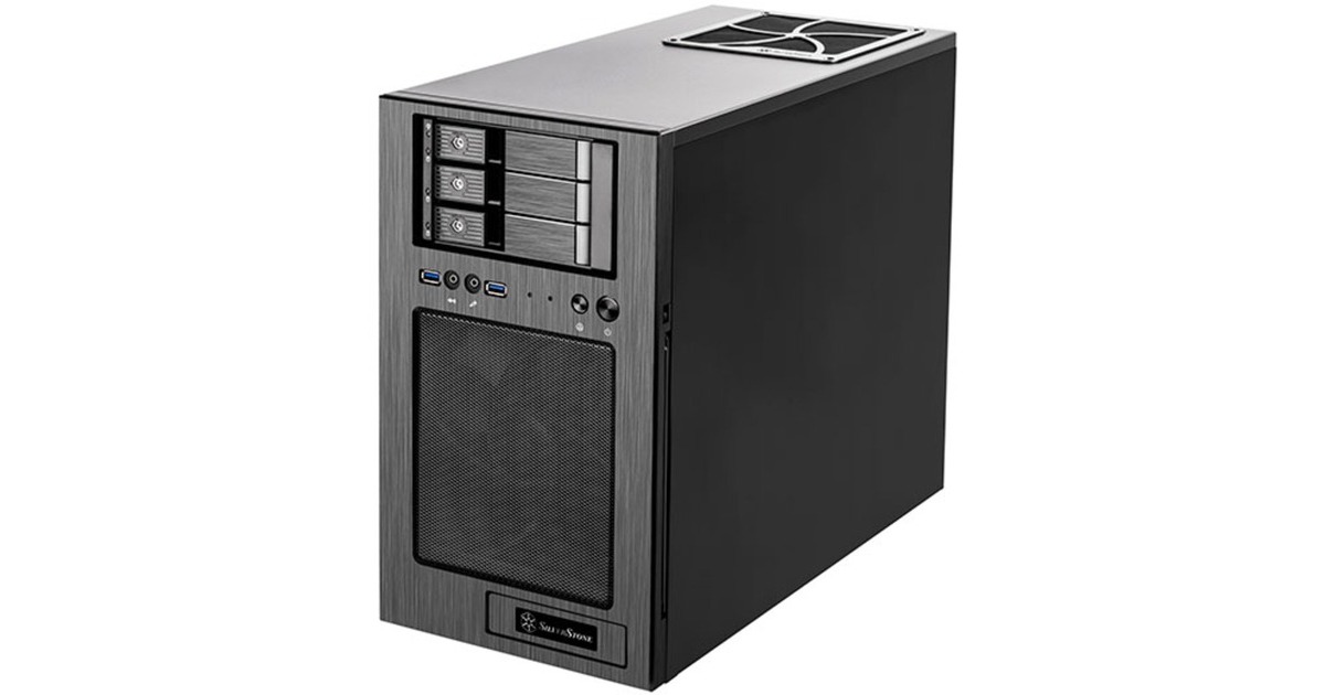 SilverStone CS330, Tower-Gehäuse(schwarz)