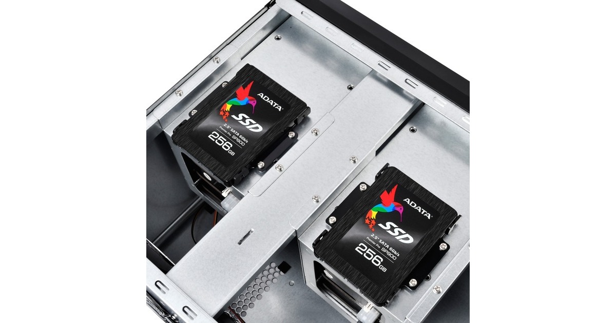 SilverStone CS381 v1.1, Rack-Gehäuse(schwarz)