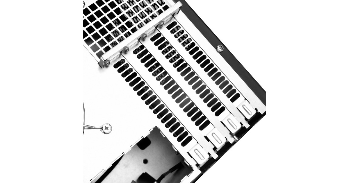 SilverStone CS381 v1.1, Rack-Gehäuse(schwarz)