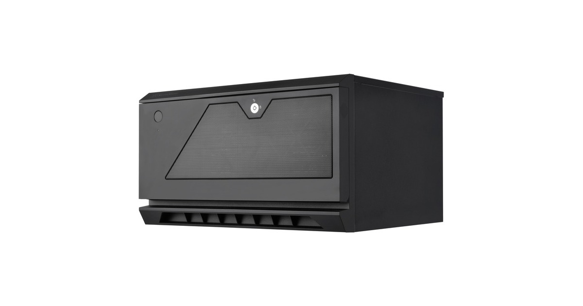 SilverStone CS381 v1.1, Rack-Gehäuse(schwarz)