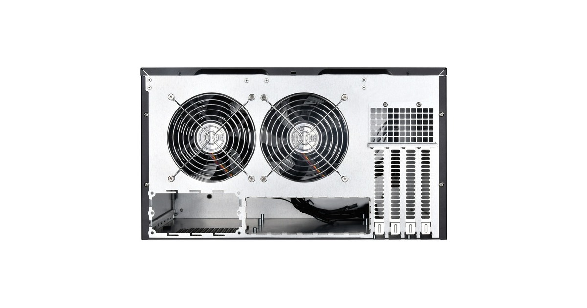 SilverStone CS381 v1.1, Rack-Gehäuse(schwarz)