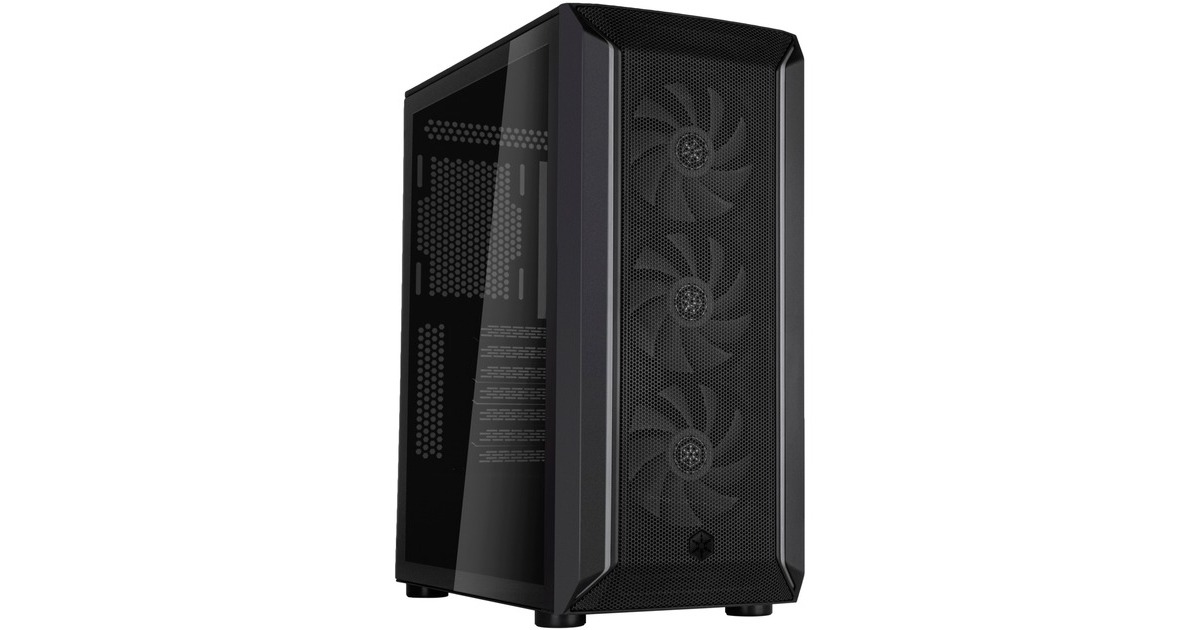SilverStone FARA 511Z, Tower-Gehäuse(schwarz, Tempered Glass)