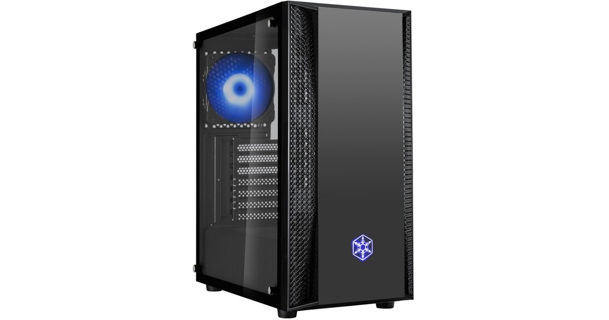 SilverStone FARA B1 RGB, Tower-Gehäuse(schwarz, Seitenteil aus Hartglas)