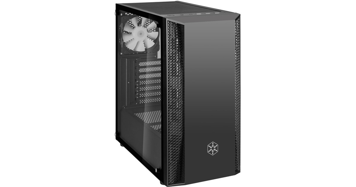 SilverStone FARA B1 RGB, Tower-Gehäuse(schwarz, Seitenteil aus Hartglas)