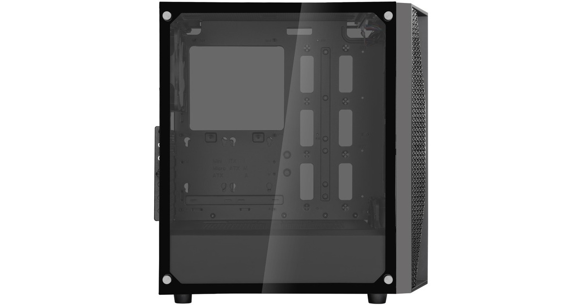 SilverStone FARA B1 RGB, Tower-Gehäuse(schwarz, Seitenteil aus Hartglas)