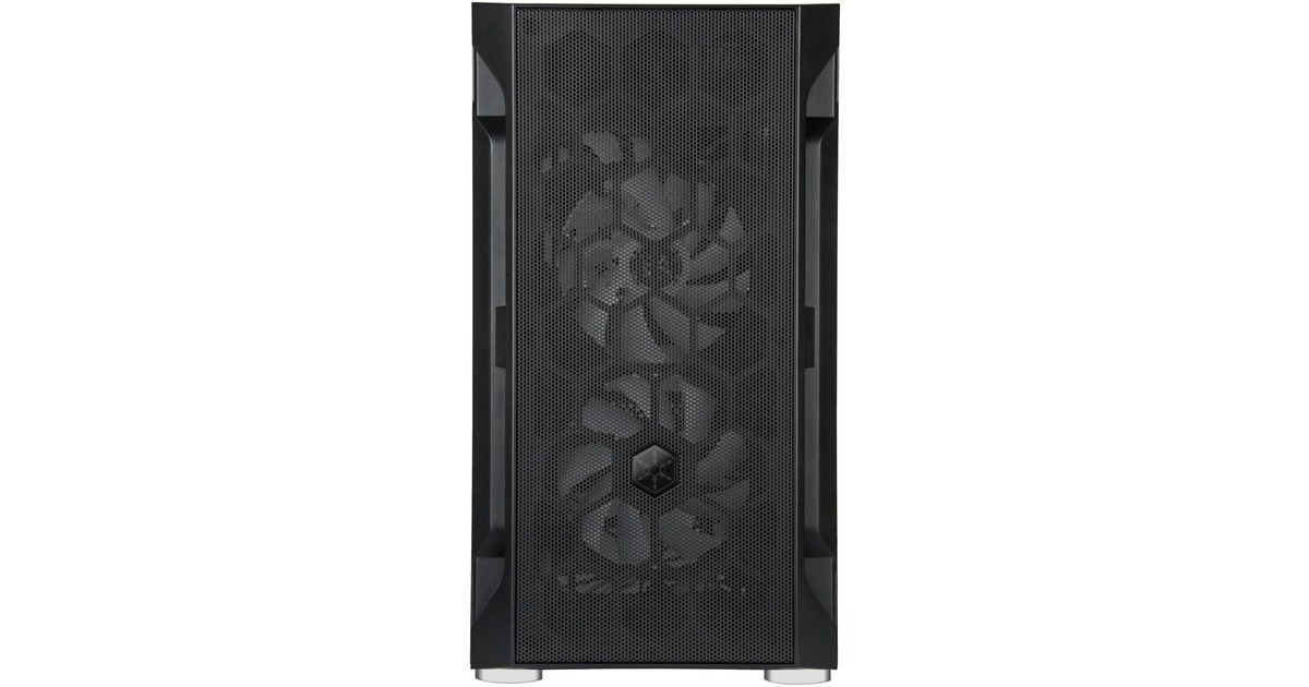 SilverStone FARA H1M PRO, Tower-Gehäuse(schwarz, Tempered Glass)
