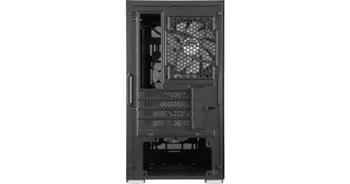 SilverStone FARA H1M PRO, Tower-Gehäuse(schwarz, Tempered Glass)