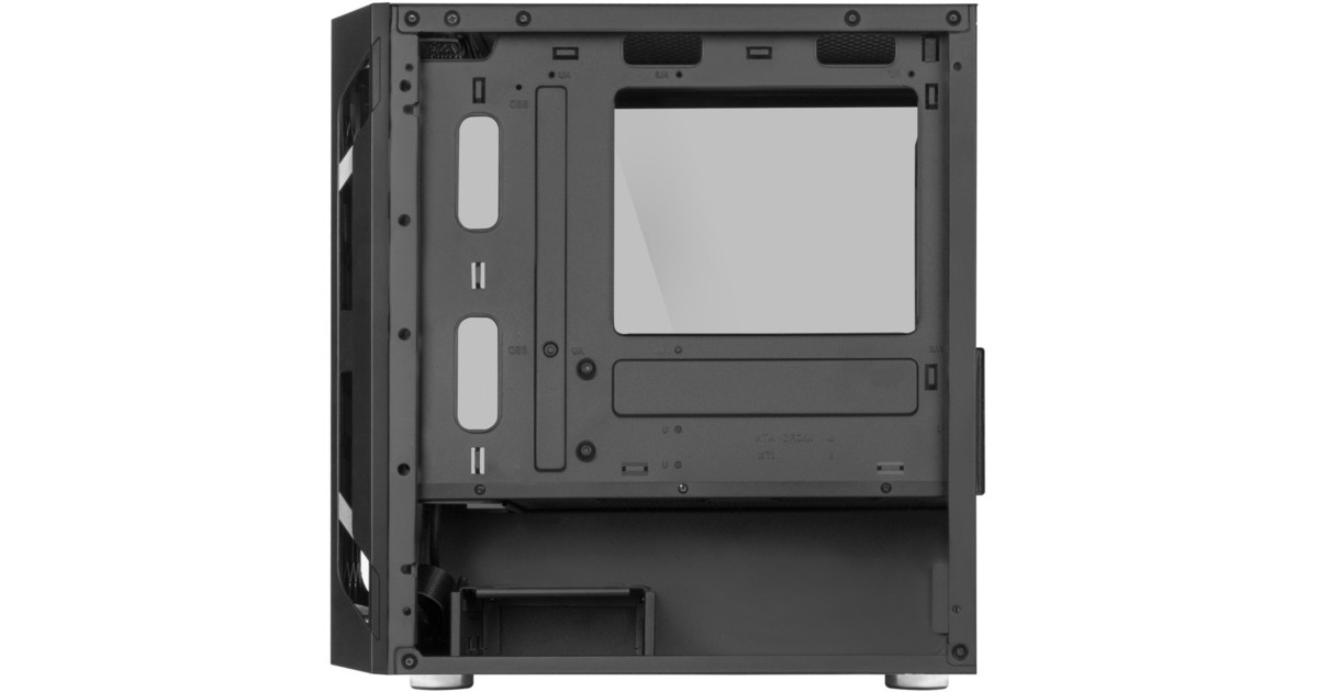 SilverStone FARA H1M PRO, Tower-Gehäuse(schwarz, Tempered Glass)
