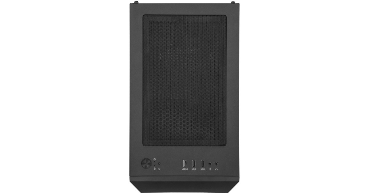 SilverStone FARA H1M PRO, Tower-Gehäuse(schwarz, Tempered Glass)