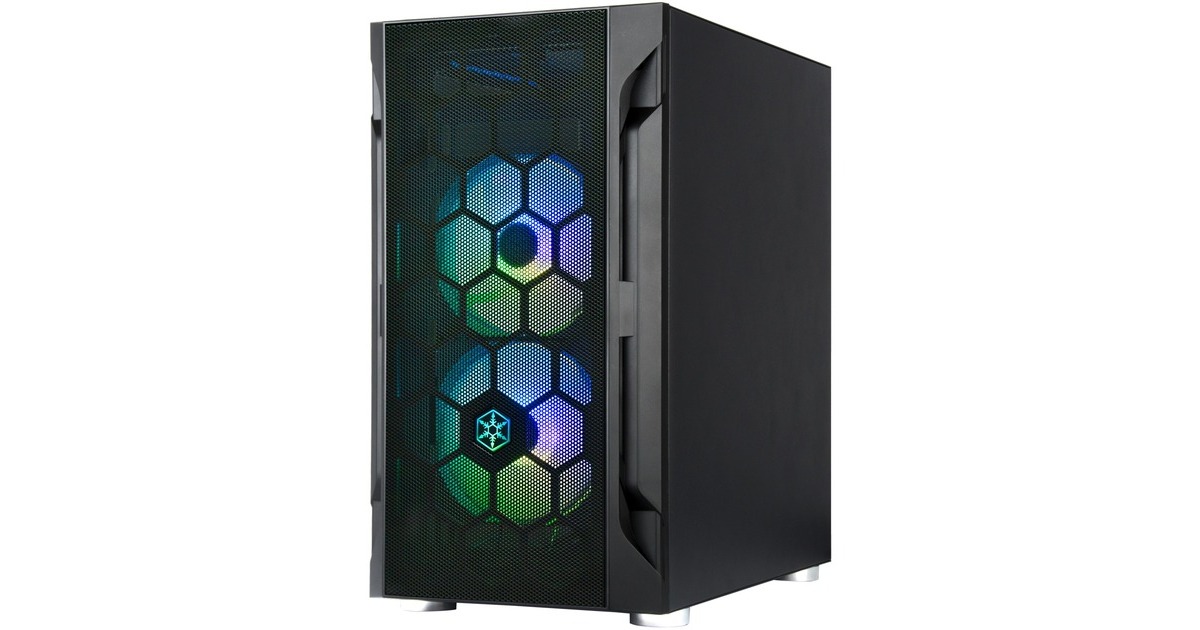 SilverStone FARA H1M PRO, Tower-Gehäuse(schwarz, Tempered Glass)