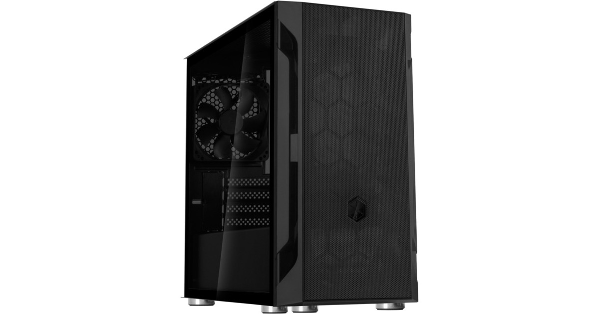 SilverStone FARA H1M, Tower-Gehäuse(schwarz, Tempered Glass)