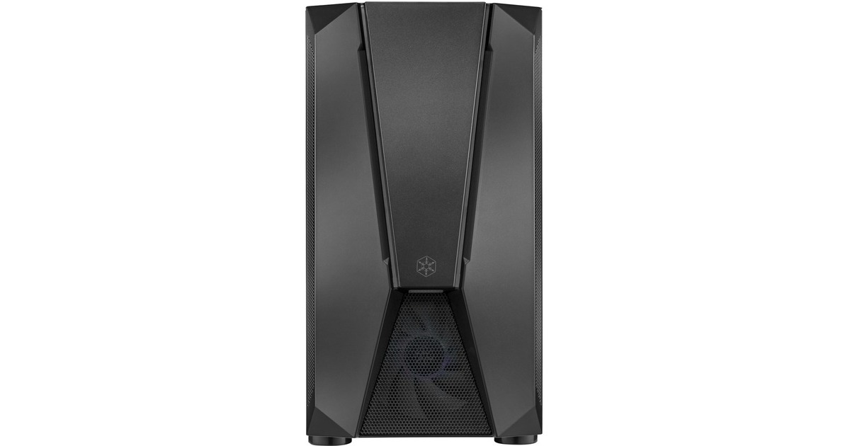 SilverStone FARA V1M PRO, Tower-Gehäuse(schwarz, Tempered Glass)