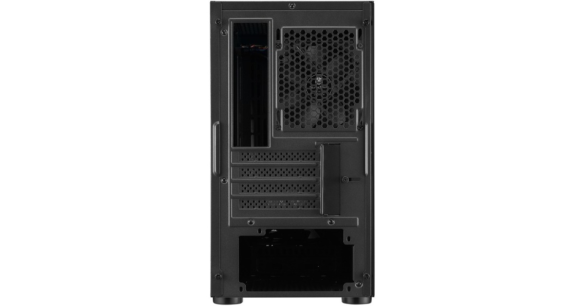 SilverStone FARA V1M PRO, Tower-Gehäuse(schwarz, Tempered Glass)