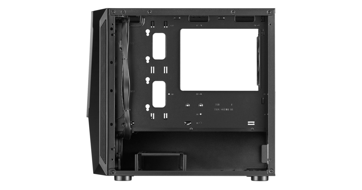 SilverStone FARA V1M PRO, Tower-Gehäuse(schwarz, Tempered Glass)