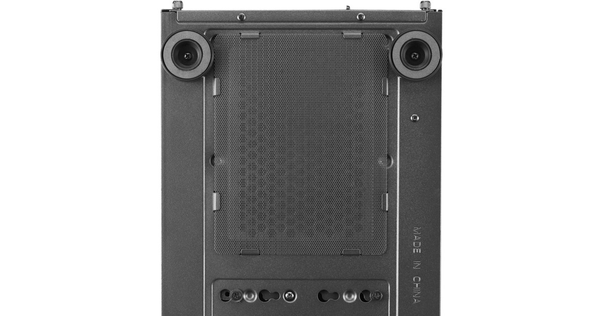 SilverStone FARA V1M PRO, Tower-Gehäuse(schwarz, Tempered Glass)