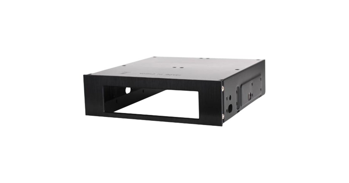 SilverStone FP55B, Einbaurahmen(schwarz, 1x 3,5" und 2x 2,5" in 1x 5,25", Retail) SilverStone FP55B, Einbaurahmen(schwarz, 1x 3,5" und 2x 2,5" in 1x 5,25", Retail)