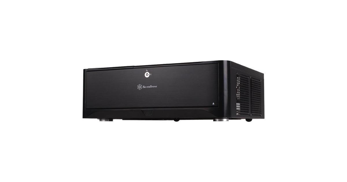 SilverStone GD06, Desktop-Gehäuse(schwarz, Retail)