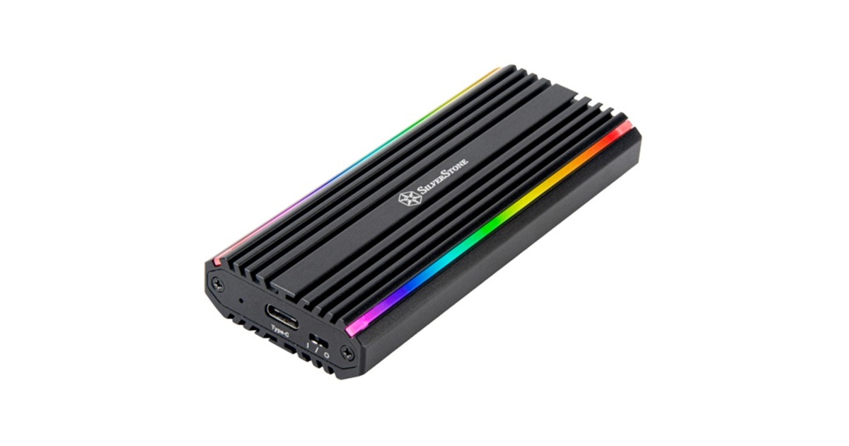 SilverStone MS13, Laufwerksgehäuse(schwarz, RGB-LED-Statusanzeige) SilverStone MS13, Laufwerksgehäuse(schwarz, RGB-LED-Statusanzeige)