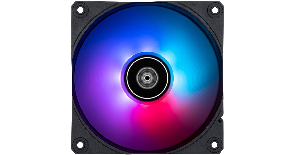 SilverStone SF120B-ARGB, Gehäuselüfter(schwarz)