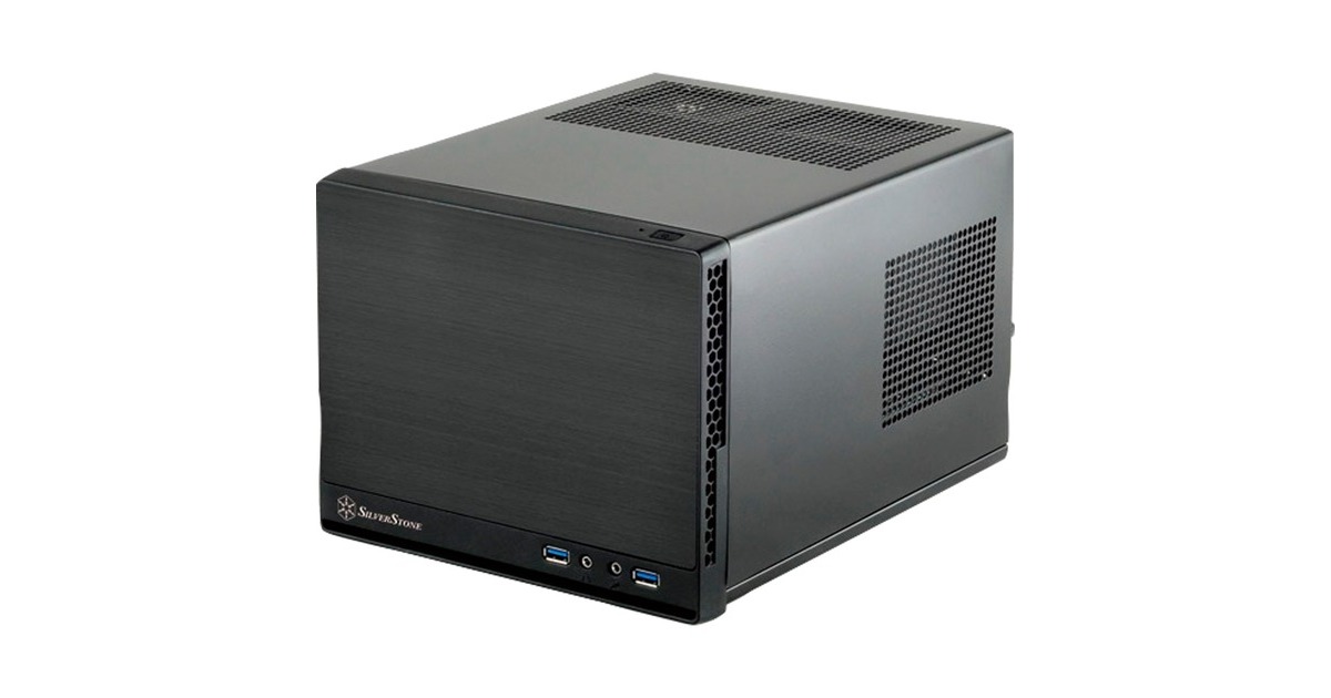 SilverStone SG13B-Q, Tower-Gehäuse(schwarz)