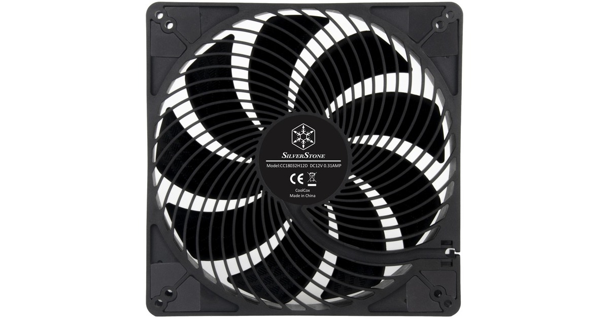 SilverStone SST-AP184i-PRO 180x180x32, Gehäuselüfter(schwarz)