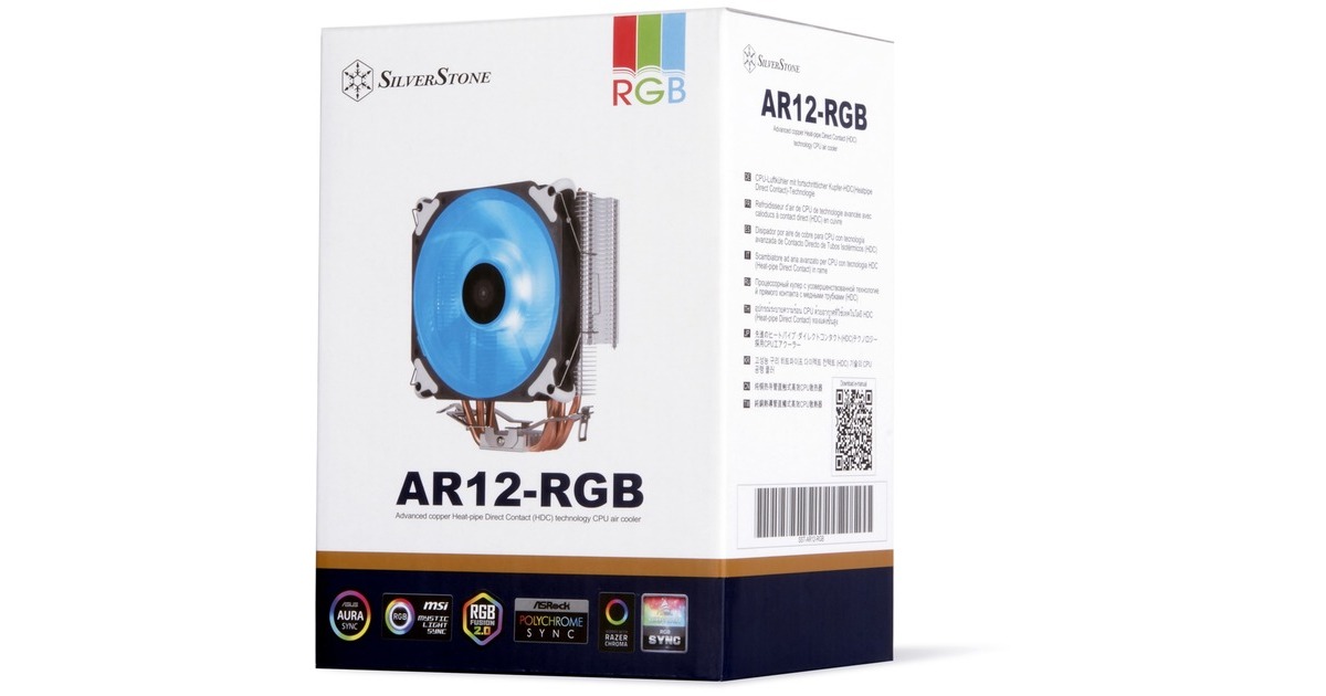 SilverStone SST-AR12-RGB, CPU-Kühler