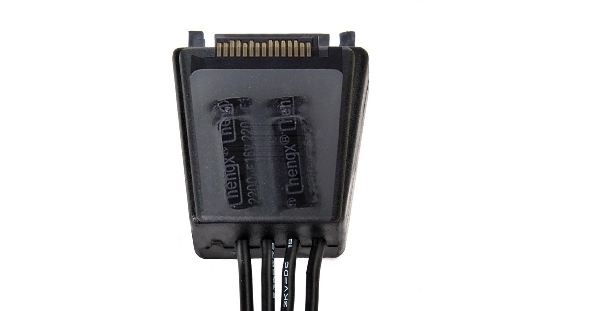 4x 15-Pin-SATA, Kabel