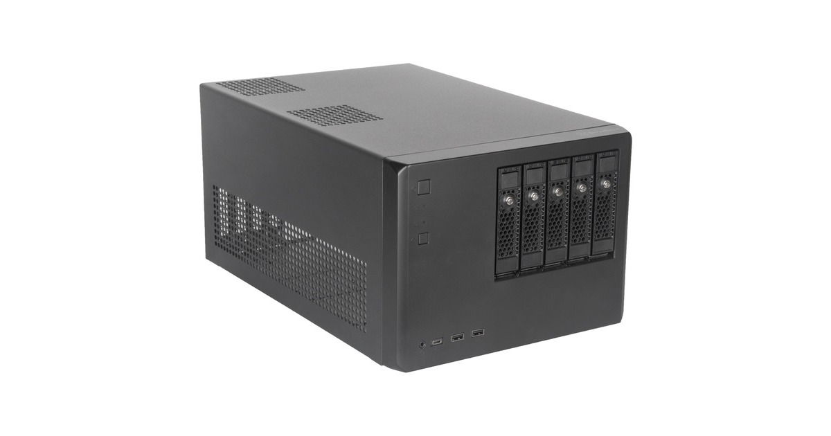 SilverStone SST-CS351, Tower-Gehäuse(schwarz)
