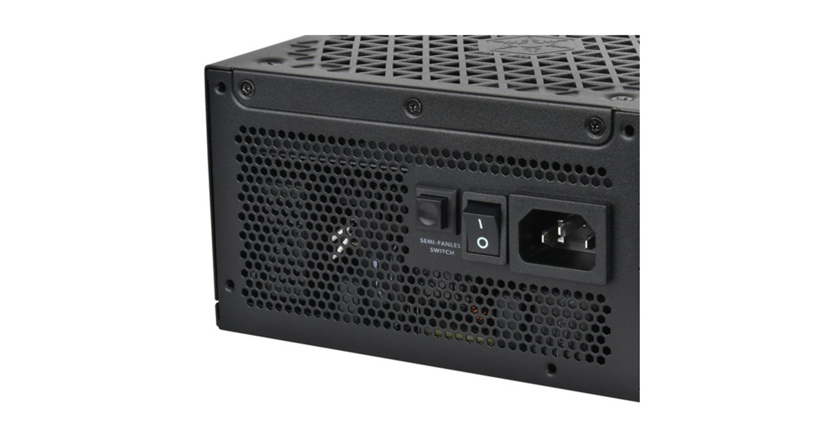 SilverStone SST-DA1000R-GM 1000W, PC-Netzteil(schwarz, 7x PCIe, Kabel-Management, 1000 Watt)