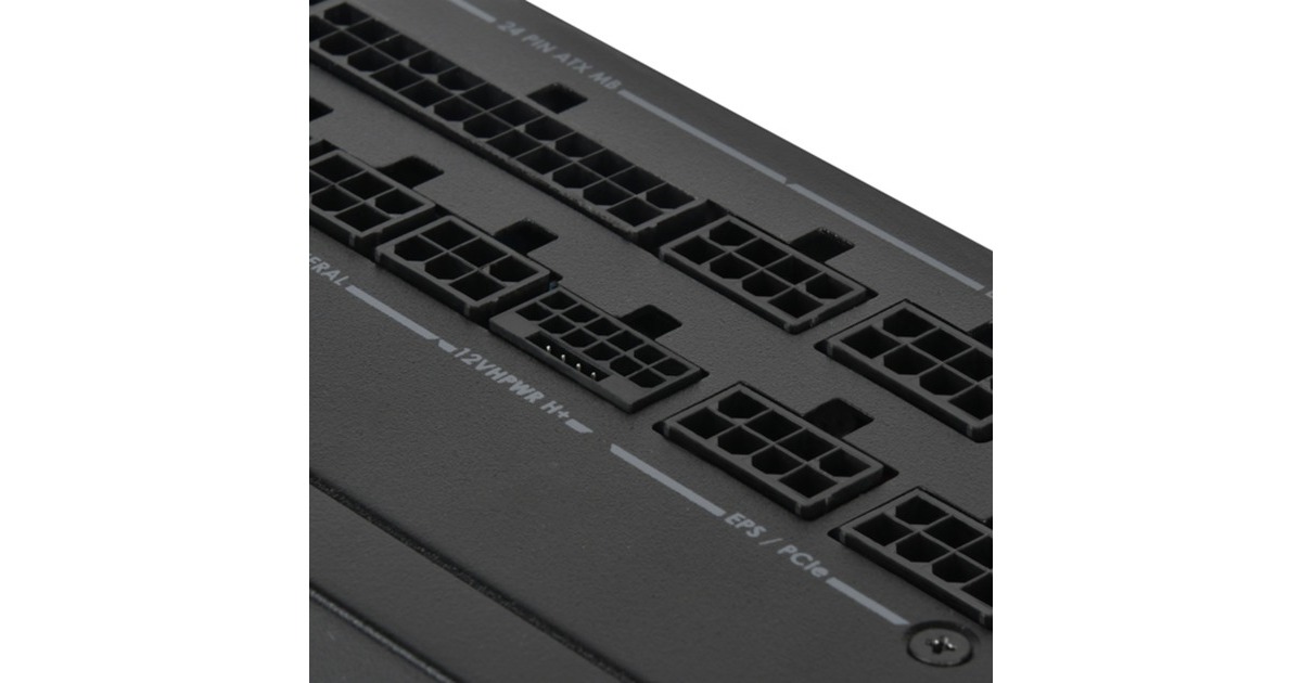 SilverStone SST-DA1000R-GM 1000W, PC-Netzteil(schwarz, 7x PCIe, Kabel-Management, 1000 Watt)