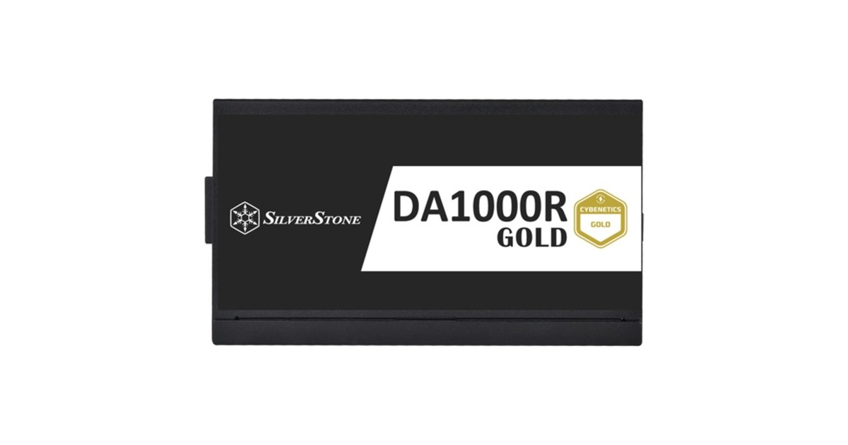 SilverStone SST-DA1000R-GM 1000W, PC-Netzteil(schwarz, 7x PCIe, Kabel-Management, 1000 Watt)
