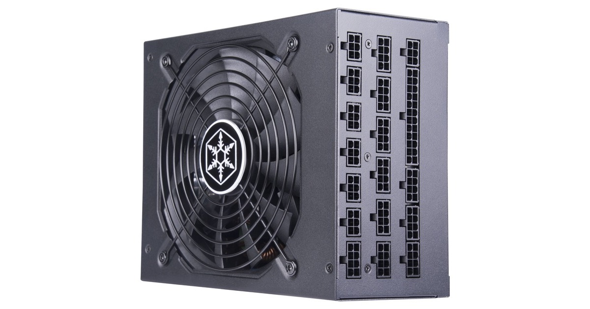 SilverStone SST-DA1650-G 1650W, PC-Netzteil(schwarz, 12x PCIe, Kabel-Management, 1650 Watt)