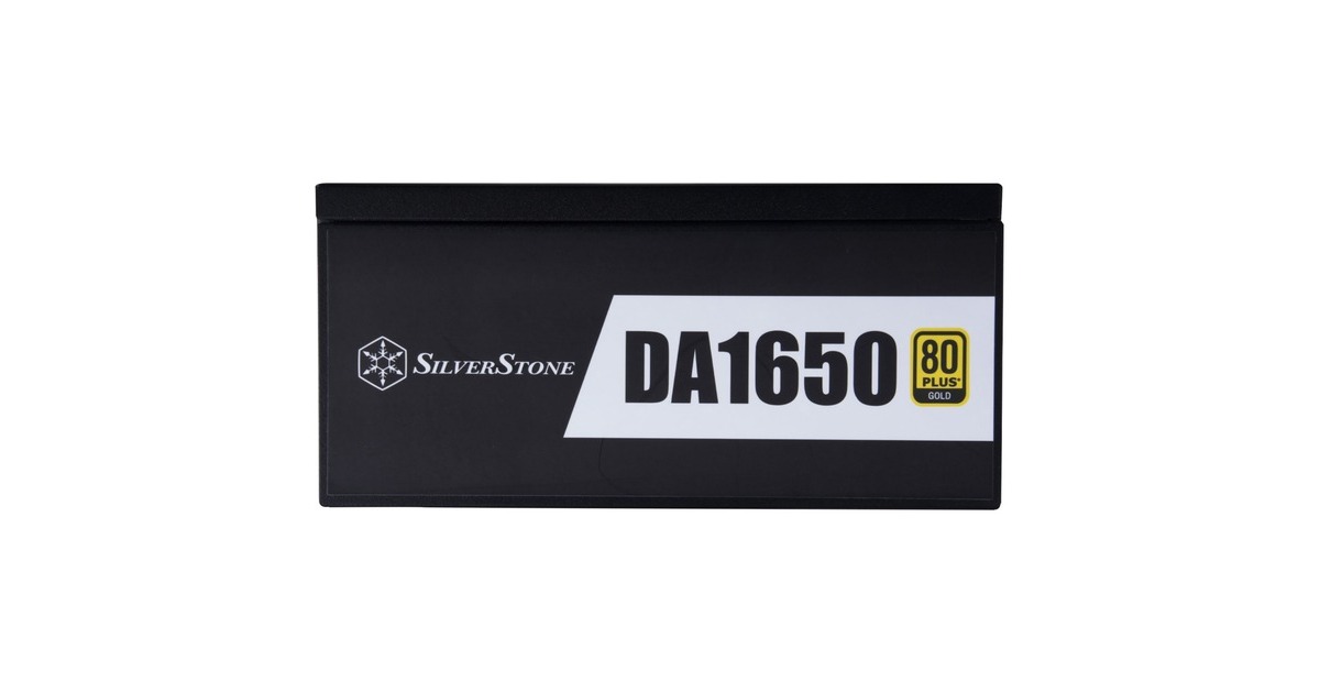 SilverStone SST-DA1650-G 1650W, PC-Netzteil(schwarz, 12x PCIe, Kabel-Management, 1650 Watt)