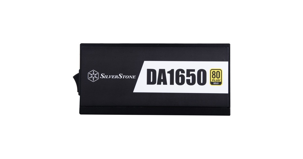 SilverStone SST-DA1650-G 1650W, PC-Netzteil(schwarz, 12x PCIe, Kabel-Management, 1650 Watt)
