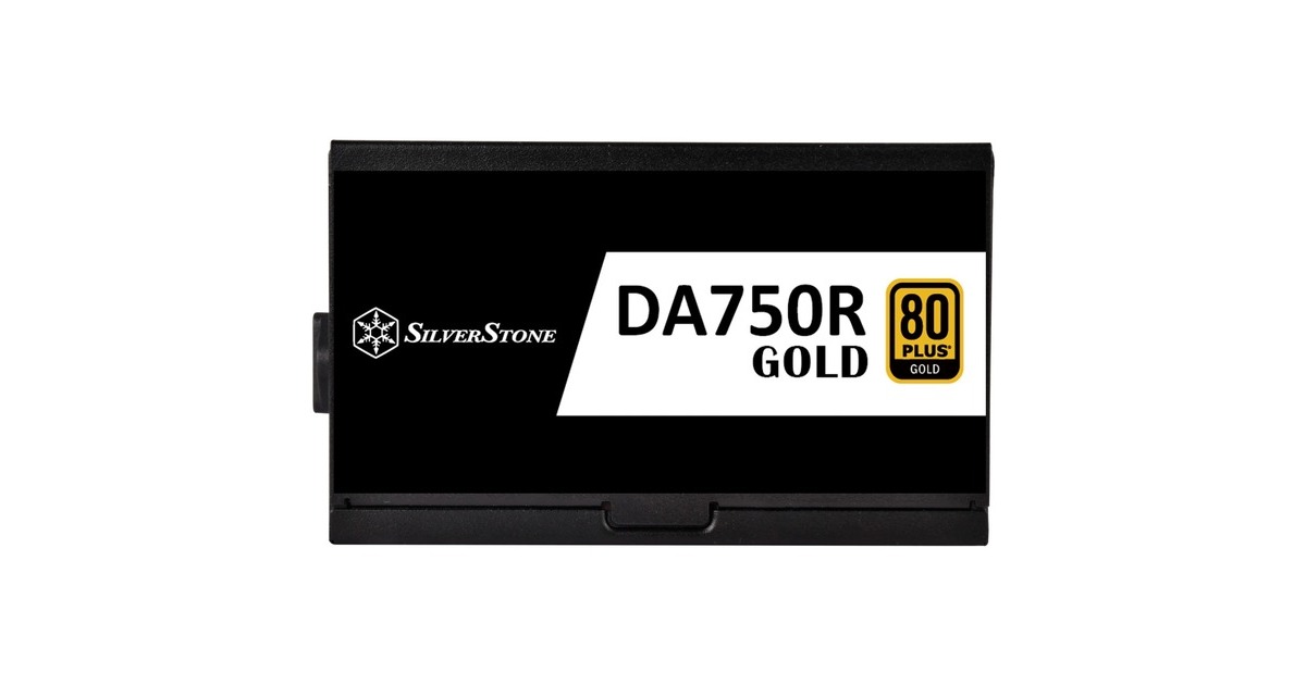 SilverStone SST-DA750R-GM 750W, PC-Netzteil(schwarz, 1x 12VHPWR, 4x PCIe, Kabel-Management, 750 Watt)