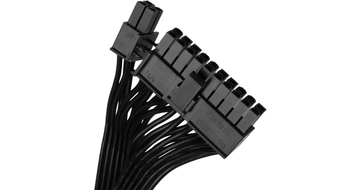 SilverStone SST-DA750-G 750W, PC-Netzteil(schwarz, 4x PCIe, Kabel-Management, 750 Watt)