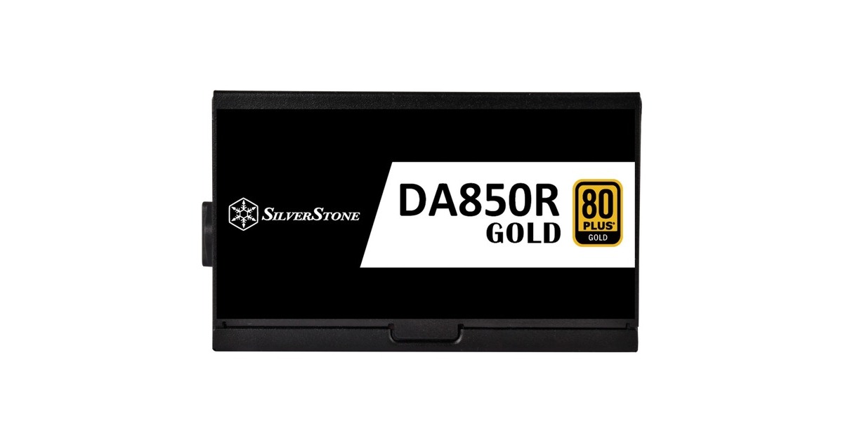 SilverStone SST-DA850R-GM 850W, PC-Netzteil(schwarz, 1x 12VHPWR, 4x PCIe, Kabel-Management, 850 Watt)