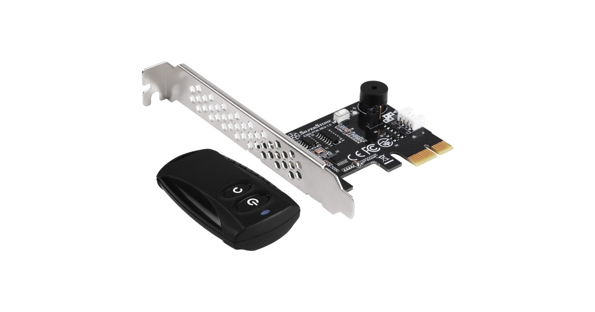SilverStone SST-ES02-PCIe, Fernbedienung(schwarz)